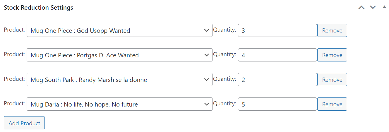 WooCommerce Custom Stock Quantity Reduction - 2