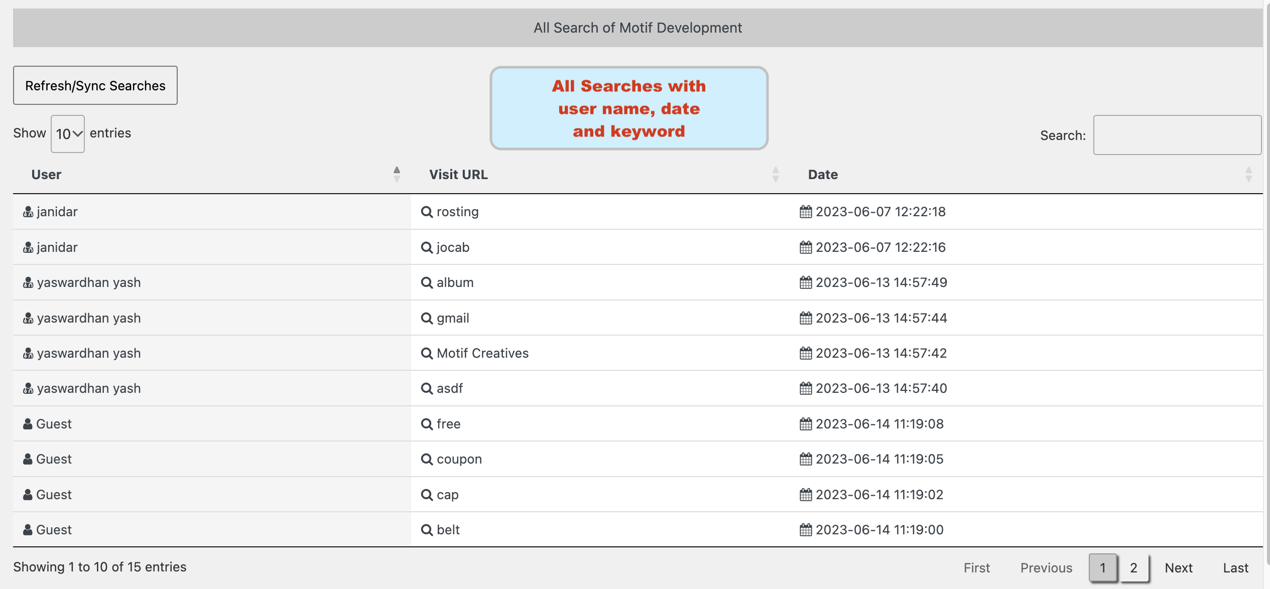 Customer History for WooCommerce