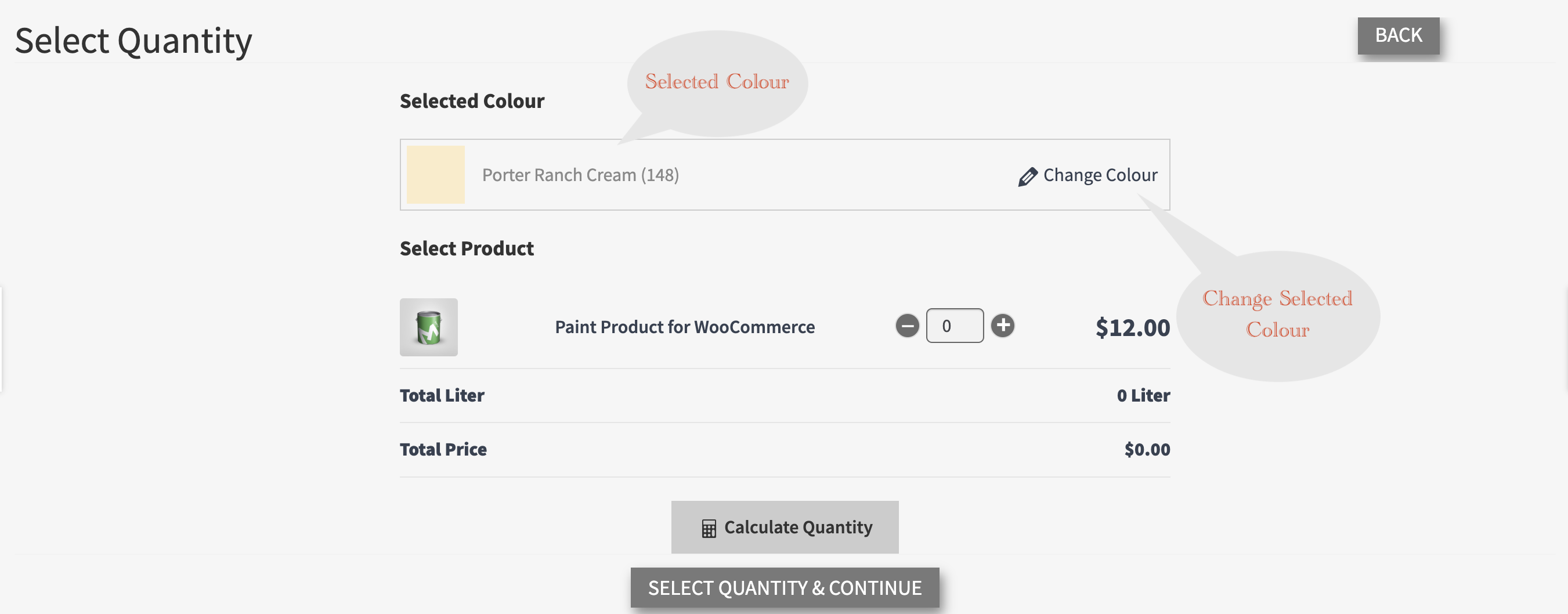 Paint Product addon for WooCommerce