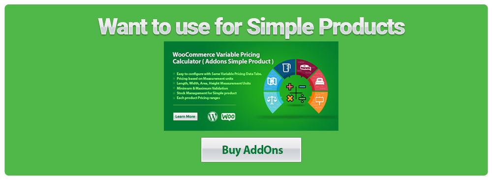 WooCommerce Variable Pricing Calculator (Measurement Pricing)