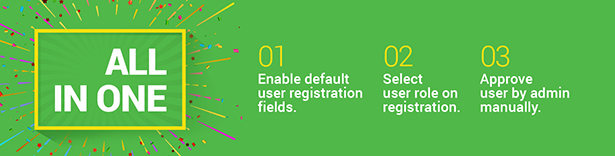WooCommerce Aktifkan Bidang Pendaftaran Default. Setujui Pengguna secara Manual, Pilih Plugin Peran Pengguna